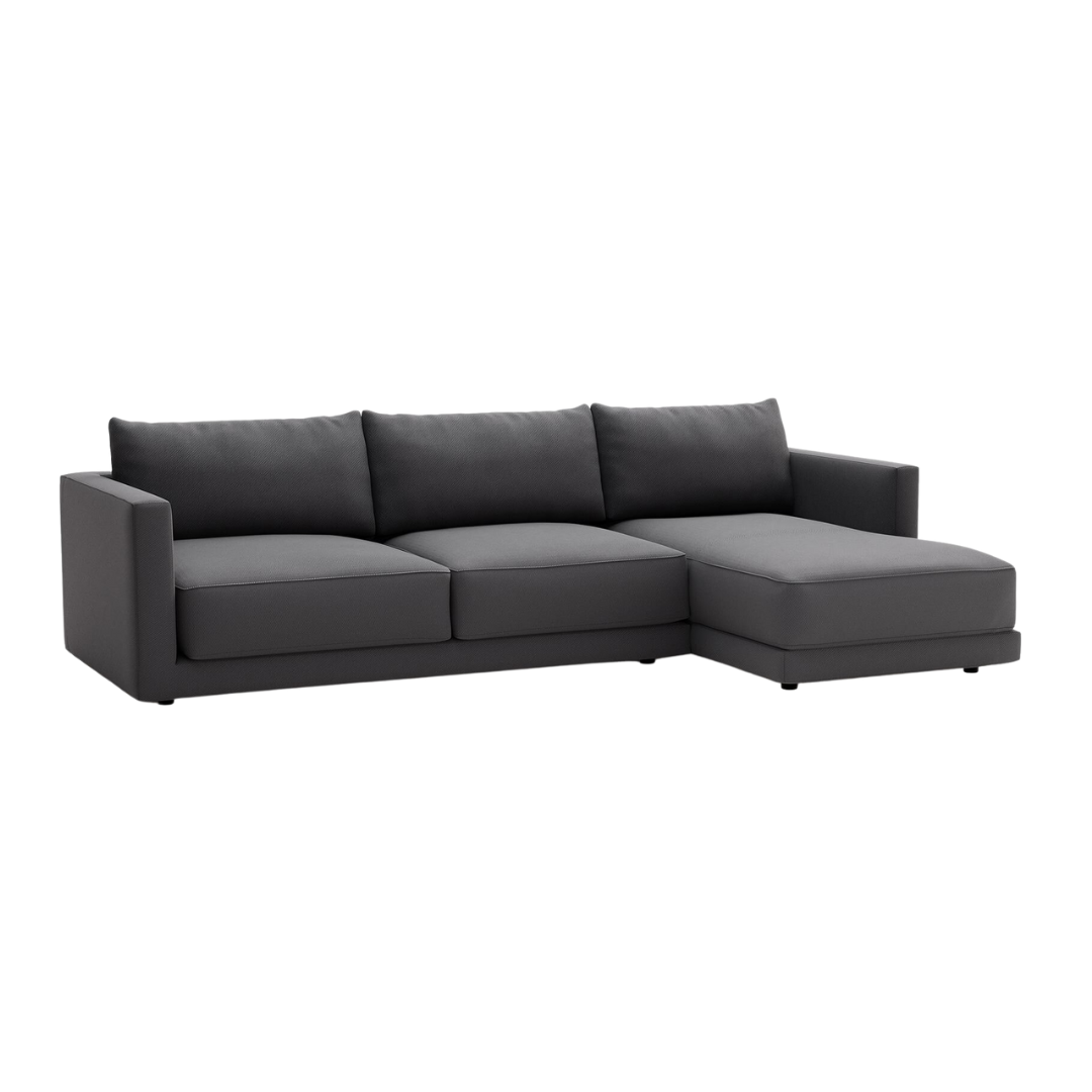 Sofa góc L phòng khách Melbourne Bắc Âu Rubies House