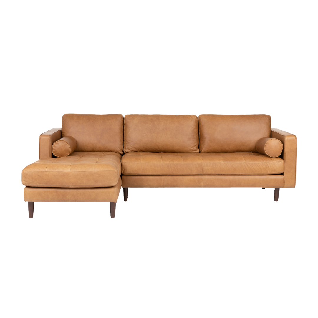 Sofa góc L phòng khách Dennes Bắc Âu Rubies House