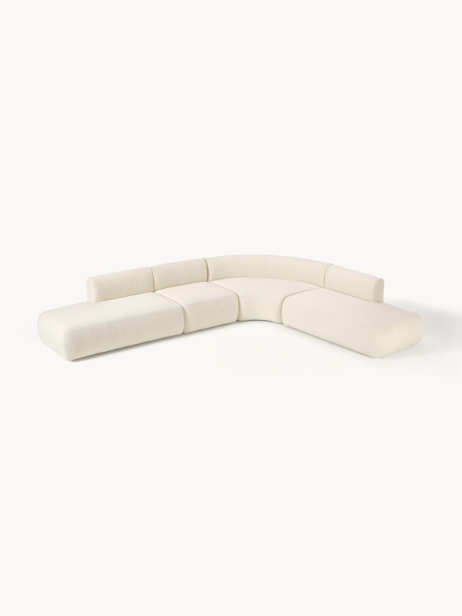 Sofa góc L phòng khách Divine Sofa Bắc Âu Rubies House
