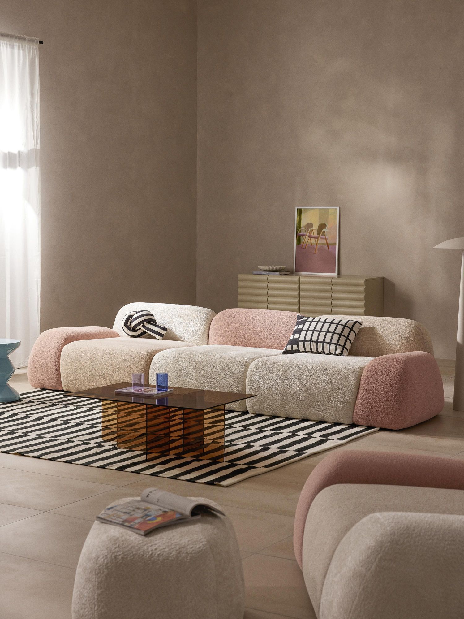 Sofa cao cấp Candy Bắc Âu Rubies House