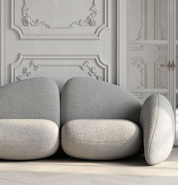 Sofa cao cấp Lithos Bắc Âu Rubies House
