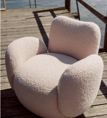 Sofa đơn Conchula thư giãn Rubies House