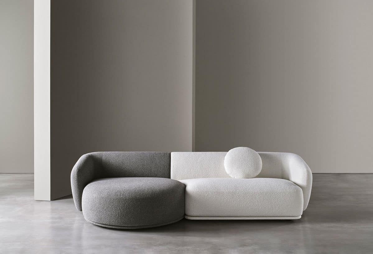 Sofa góc L phòng khách Rene Bắc Âu Rubies House
