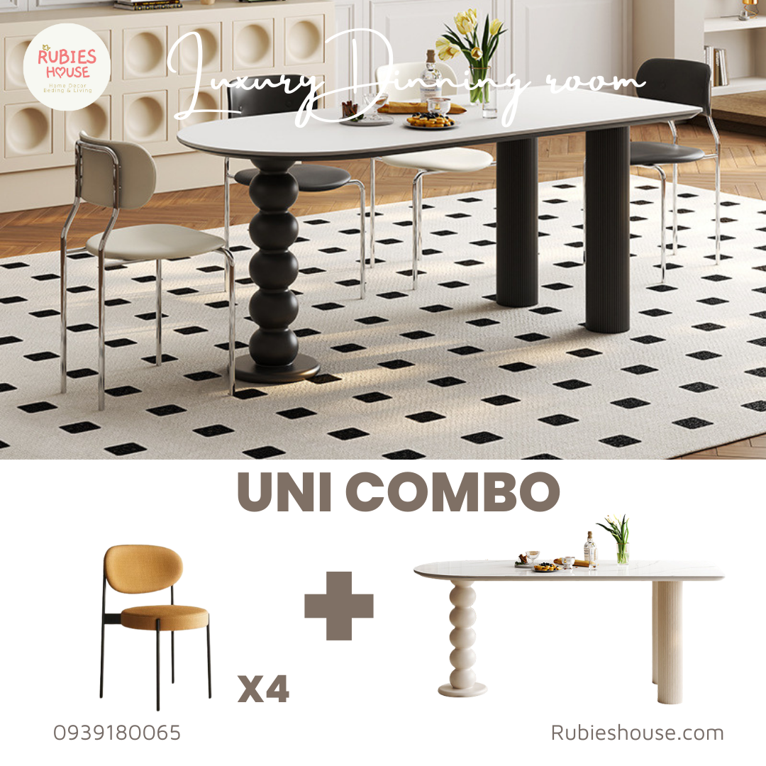 COMBO UNI- Combo phòng ăn Rubies House