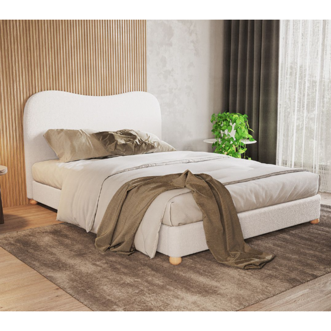 COMBO CURVED BED- Combo phòng ngủ Bắc Âu Rubies House