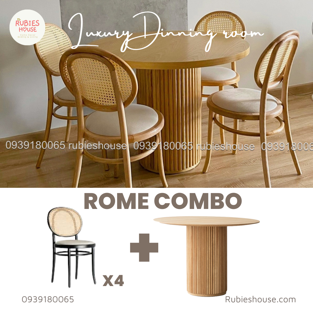 COMBO ROME - Combo phòng ăn Rubies House