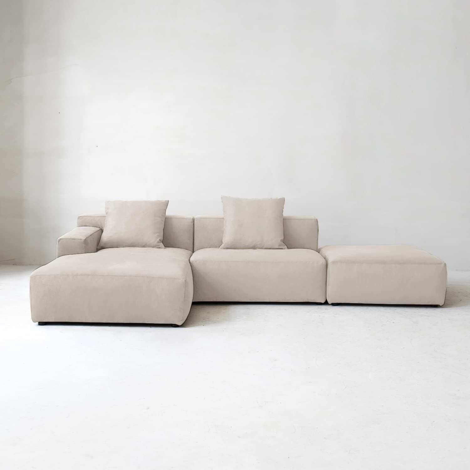 Sofa góc L phòng khách Acanva Bắc Âu Rubies House