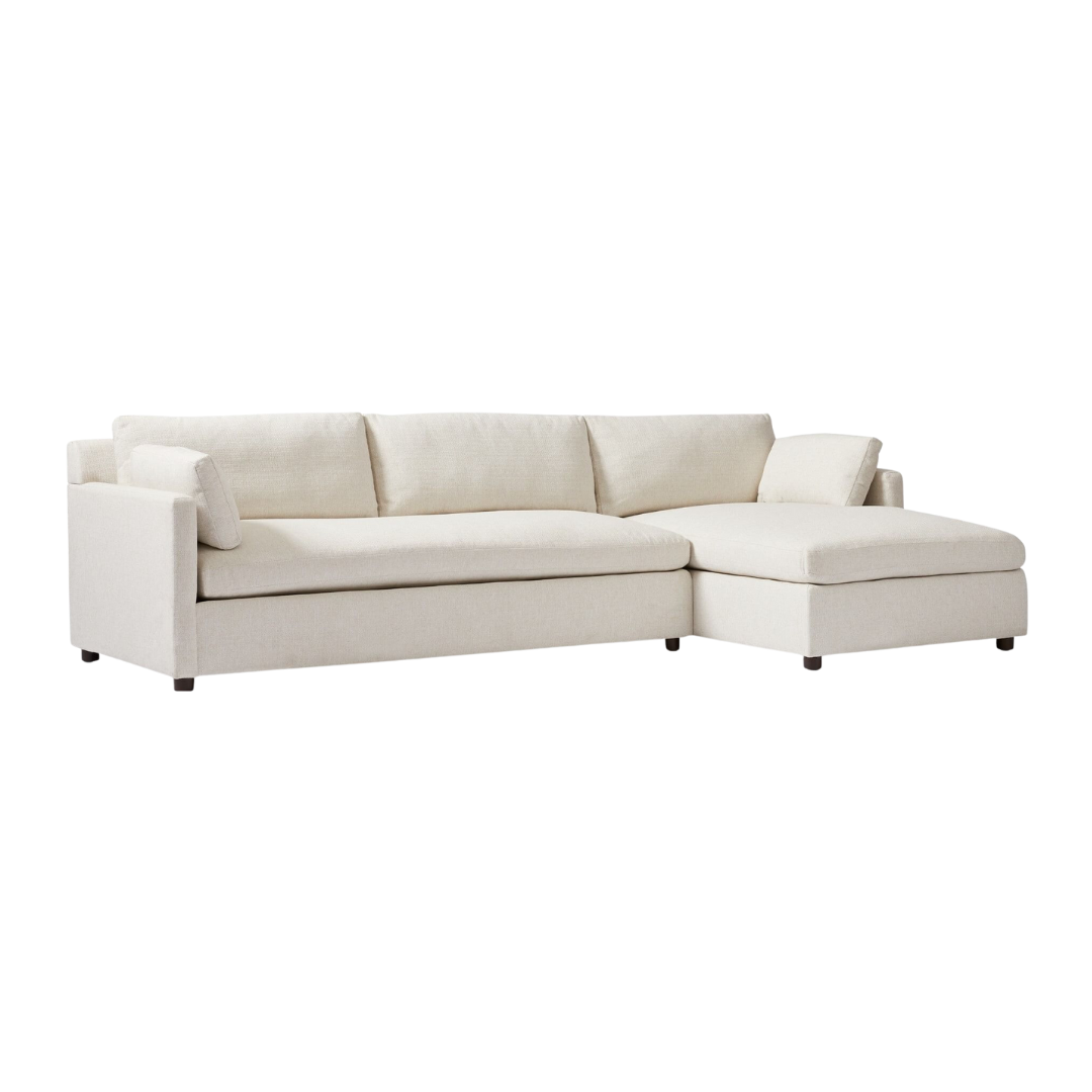 Sofa góc L phòng khách Andes Sofa Bắc Âu Rubies House
