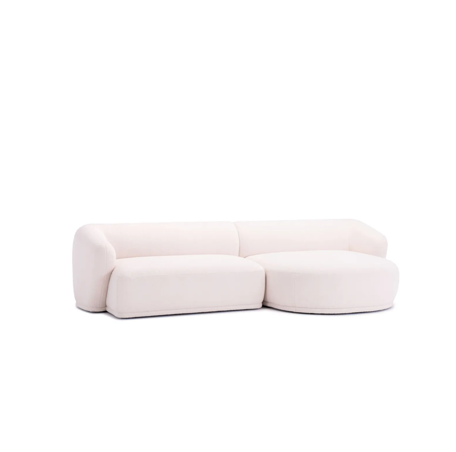 Sofa góc L phòng khách Rene Bắc Âu Rubies House