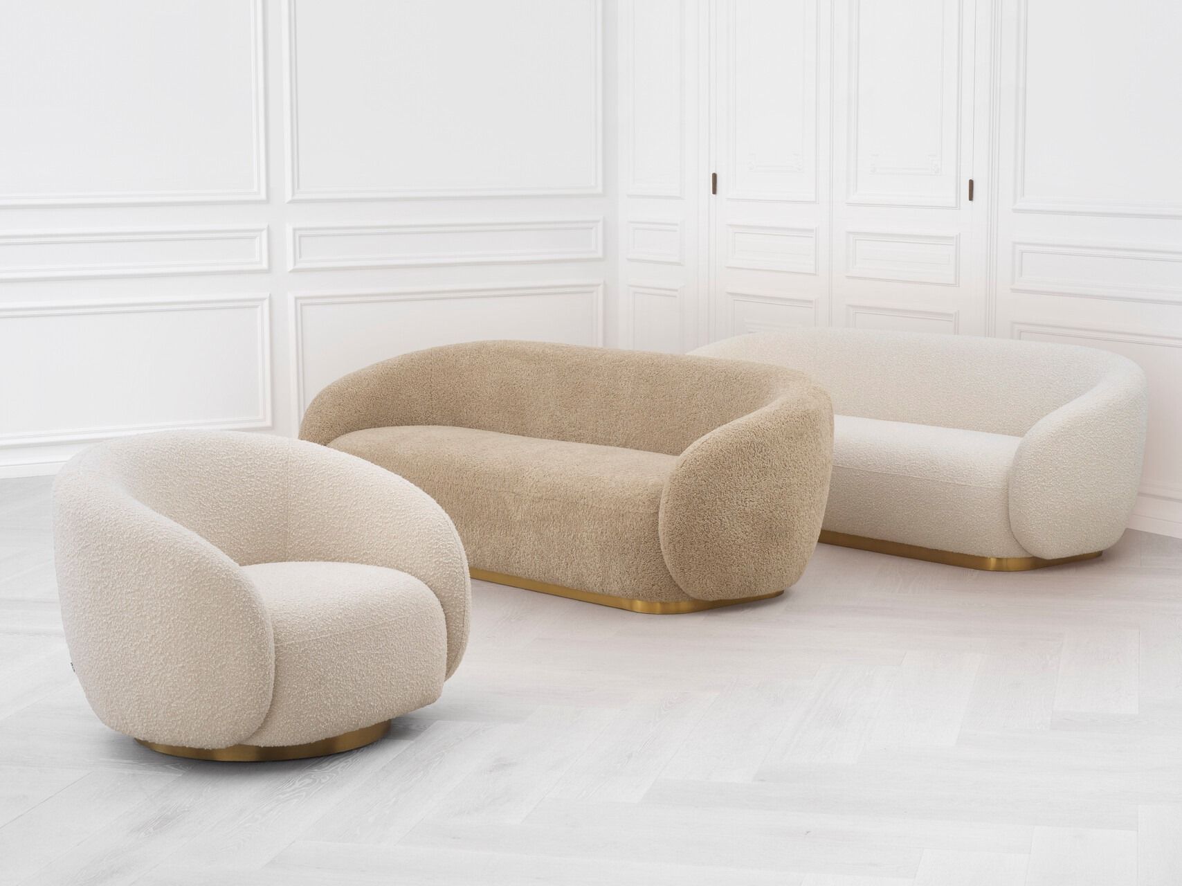 Sofa cao cấp Julet Bắc Âu Rubies House