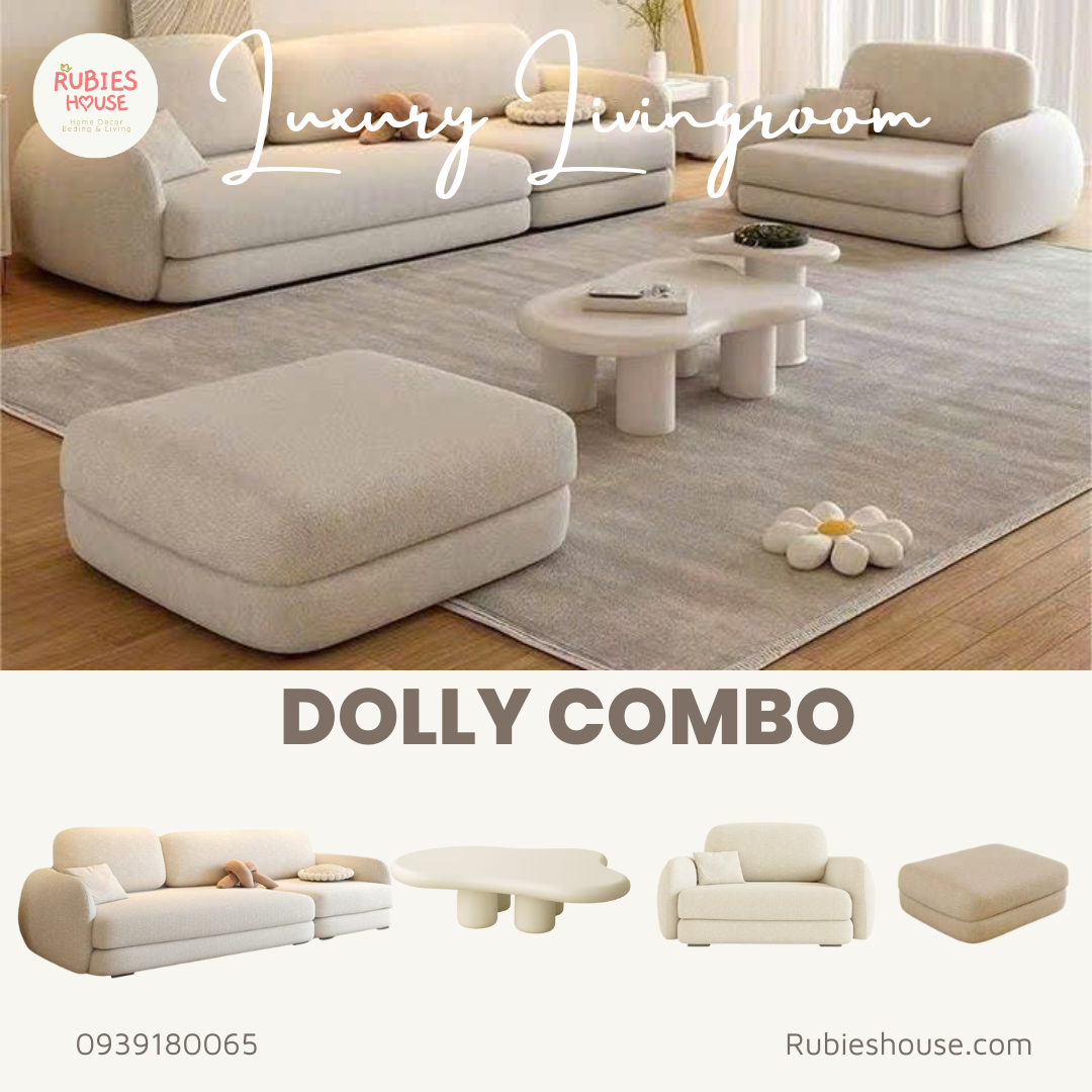 COMBO DOLLY- Combo phòng khách Rubies House