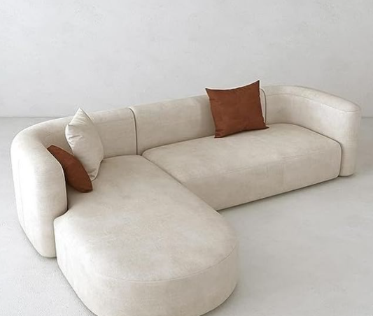 Sofa góc L phòng khách Marta Bắc Âu Rubies House