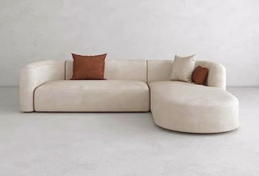 Sofa góc L phòng khách Marta Bắc Âu Rubies House