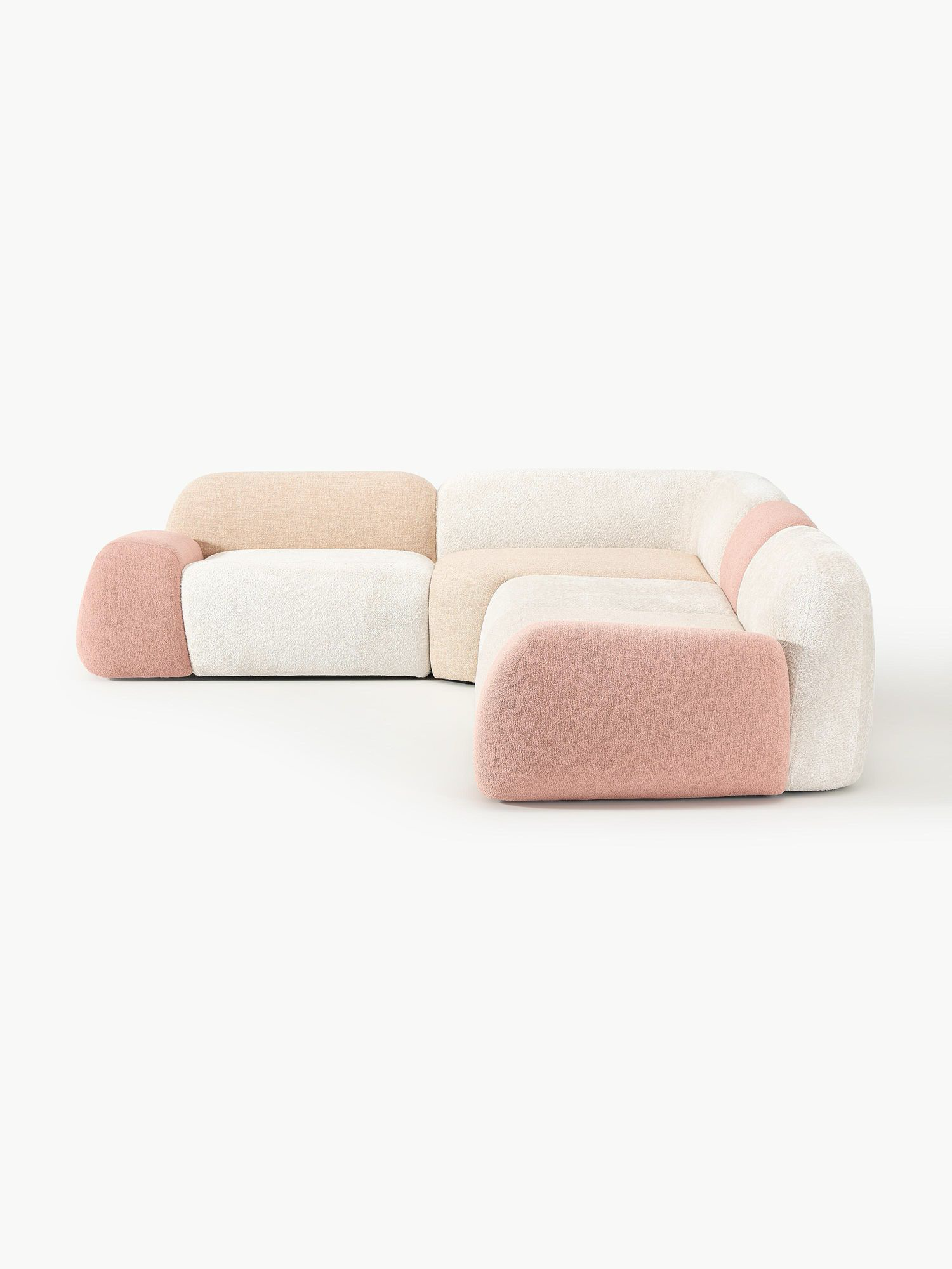 Sofa góc L phòng khách Candy Sofa Bắc Âu Rubies House
