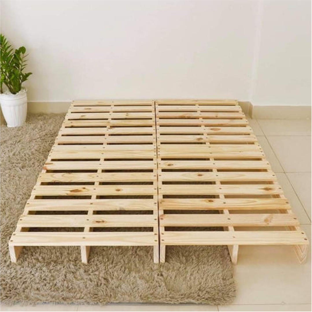 Giường Ngủ Pallet Gỗ Thông nhập khẩu mới 100% - Dream Bed