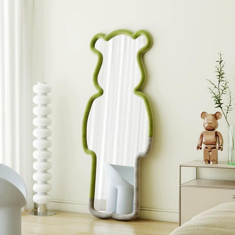 Gương Soi Bear Mirror Gương Lượn Bộc Nỉ Rubies House