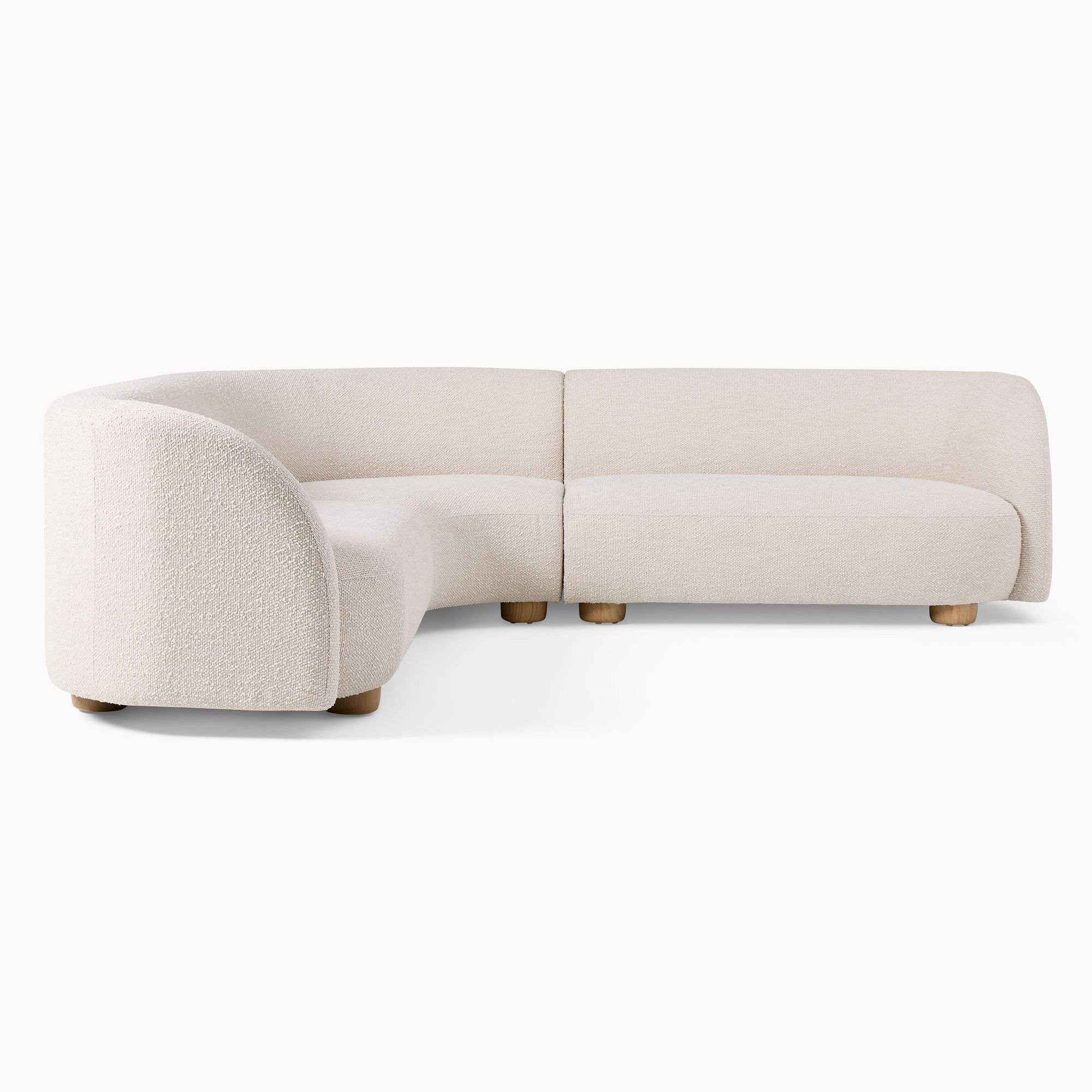 Sofa góc L phòng khách Pio Bắc Âu Rubies House
