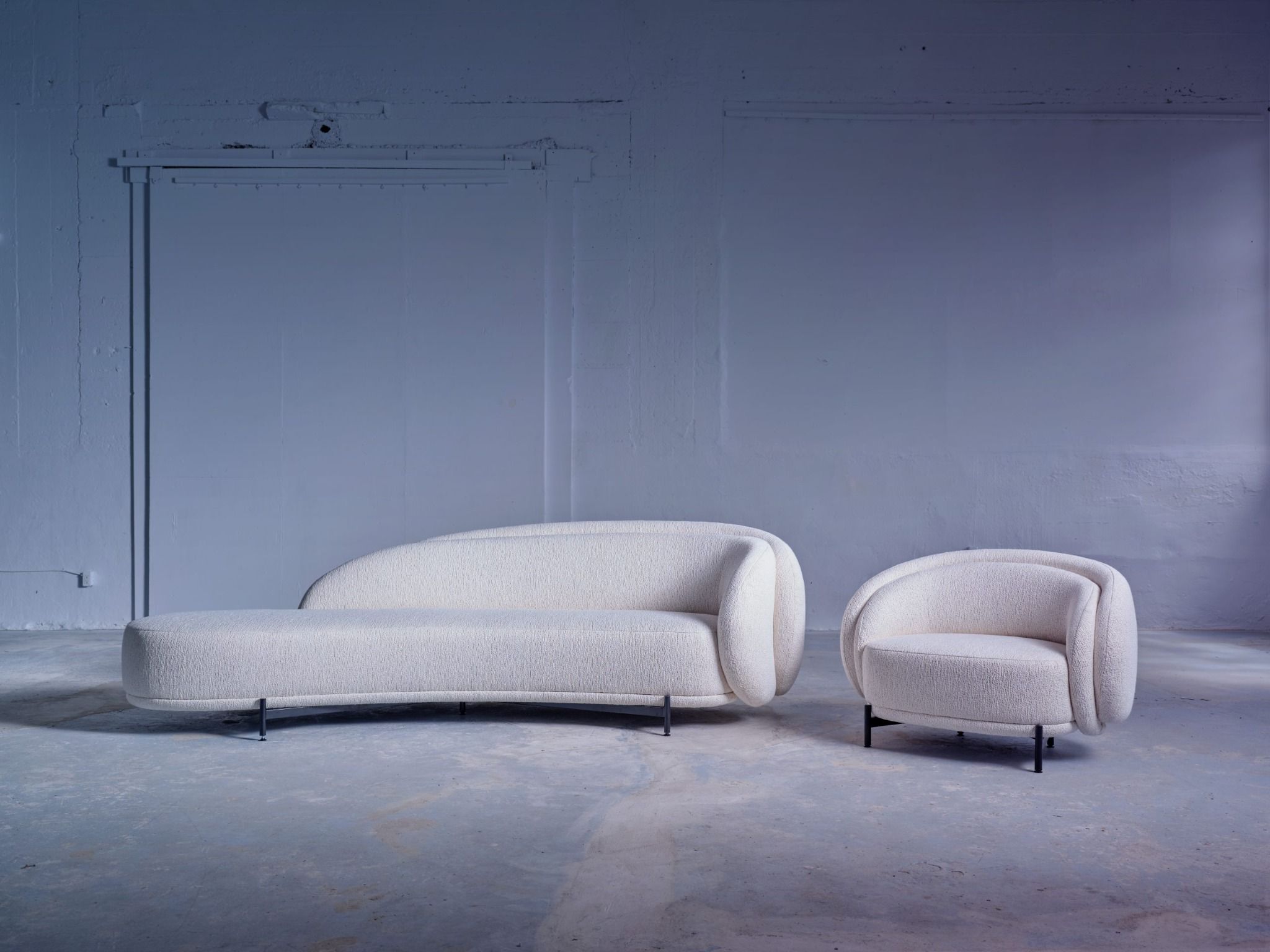 Sofa cao cấp Layered Back Bắc Âu Rubies House