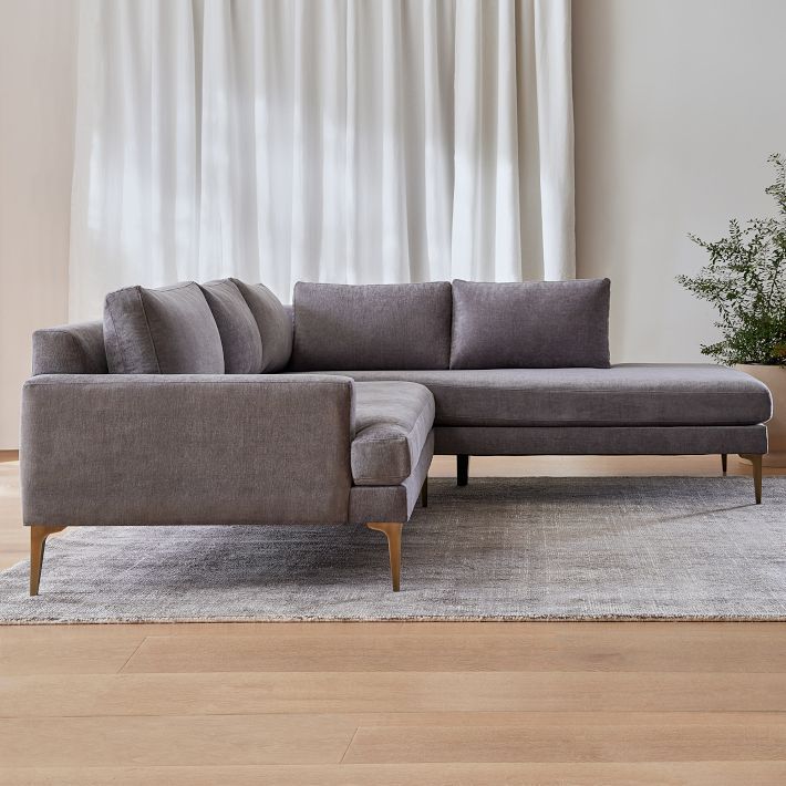 Sofa góc L phòng khách Marin Bắc Âu Rubies House