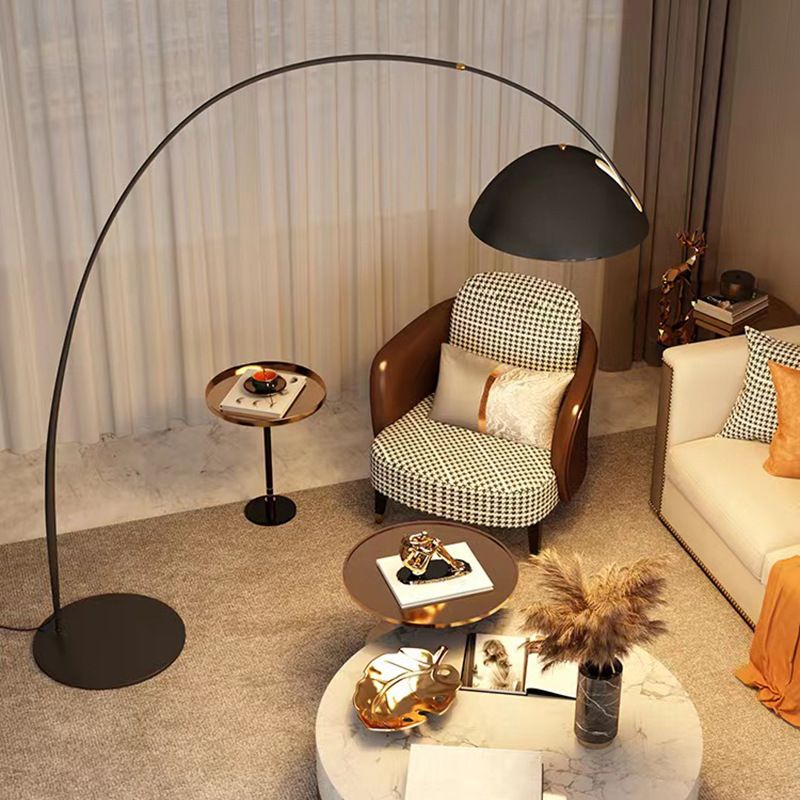 Đèn sàn sofa Arc phòng khách Rubies House