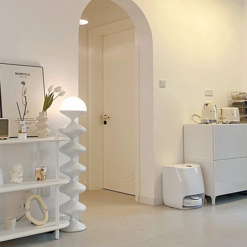 Đèn sàn sofa Cream - White phòng khách Rubies House