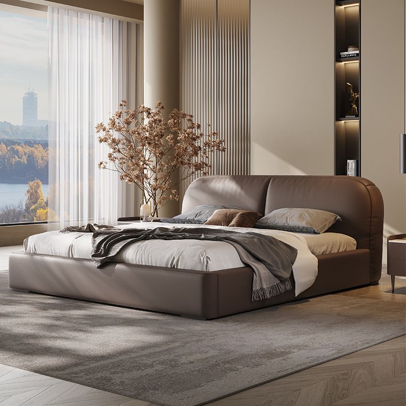 Giường ngủ bọc nệm cao cấp Bricky Bed phong cách Bắc Âu Rubies House