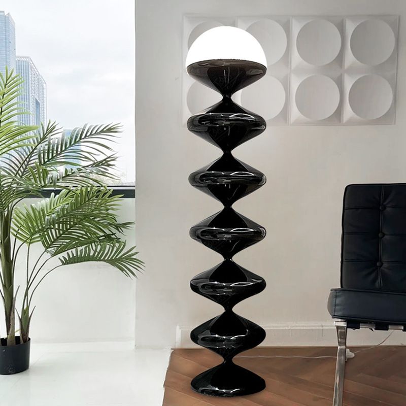 Đèn sàn sofa Cream - Black phòng khách Rubies House