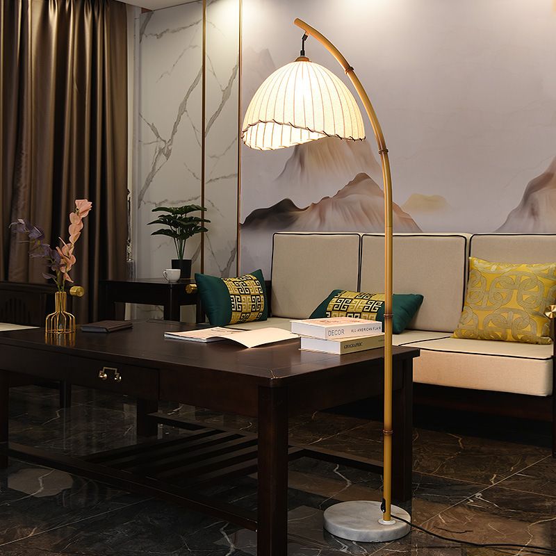Đèn sàn sofa Wabi Sabi phòng khách Rubies House