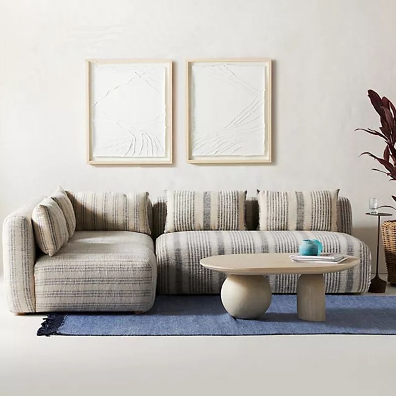 Bàn trà, bàn sofa Sonali Oval cao cấp Bắc Âu Rubies House