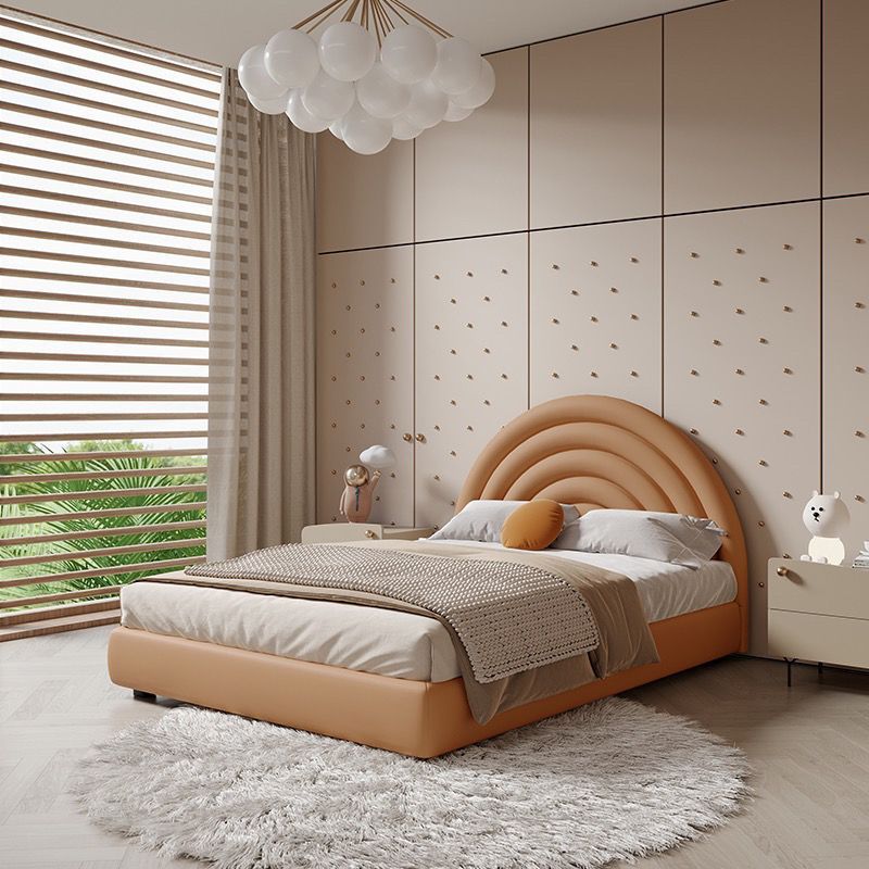 Giường ngủ bọc nệm cao cấp Kamil Bed phong cách Bắc Âu Rubies House