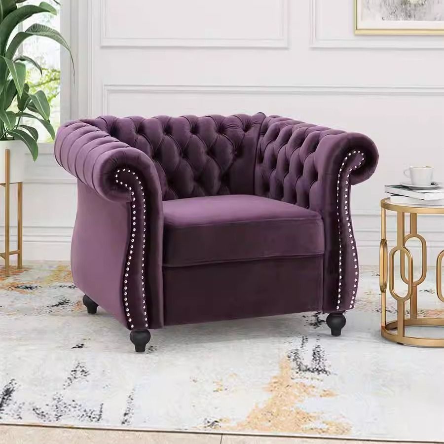 Sofa đơn cao cấp FARMHOUSE STYLE HOLLIS Bắc Âu Rubies House