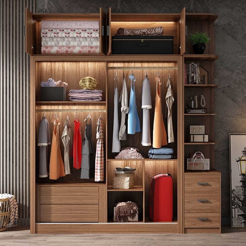 Tủ quần áo Dressbrown hiện đại Rubies House