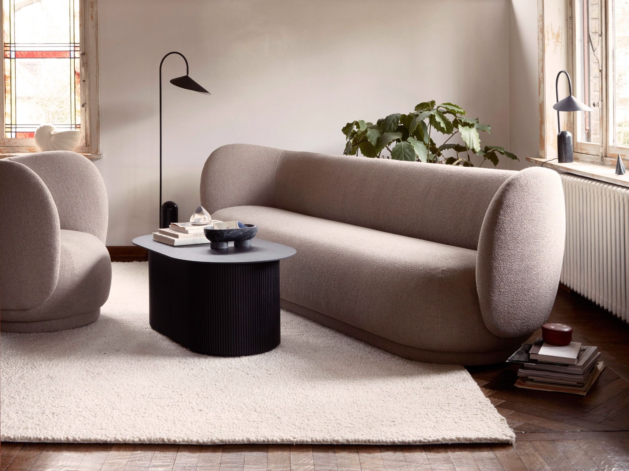 Sofa cao cấp Guilia Bắc Âu Rubies House