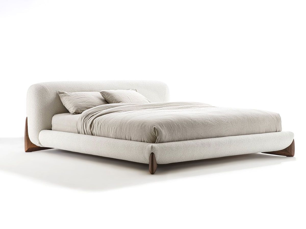 Giường ngủ bọc nệm cao cấp Softbay Bed phong cách Bắc Âu Rubies House