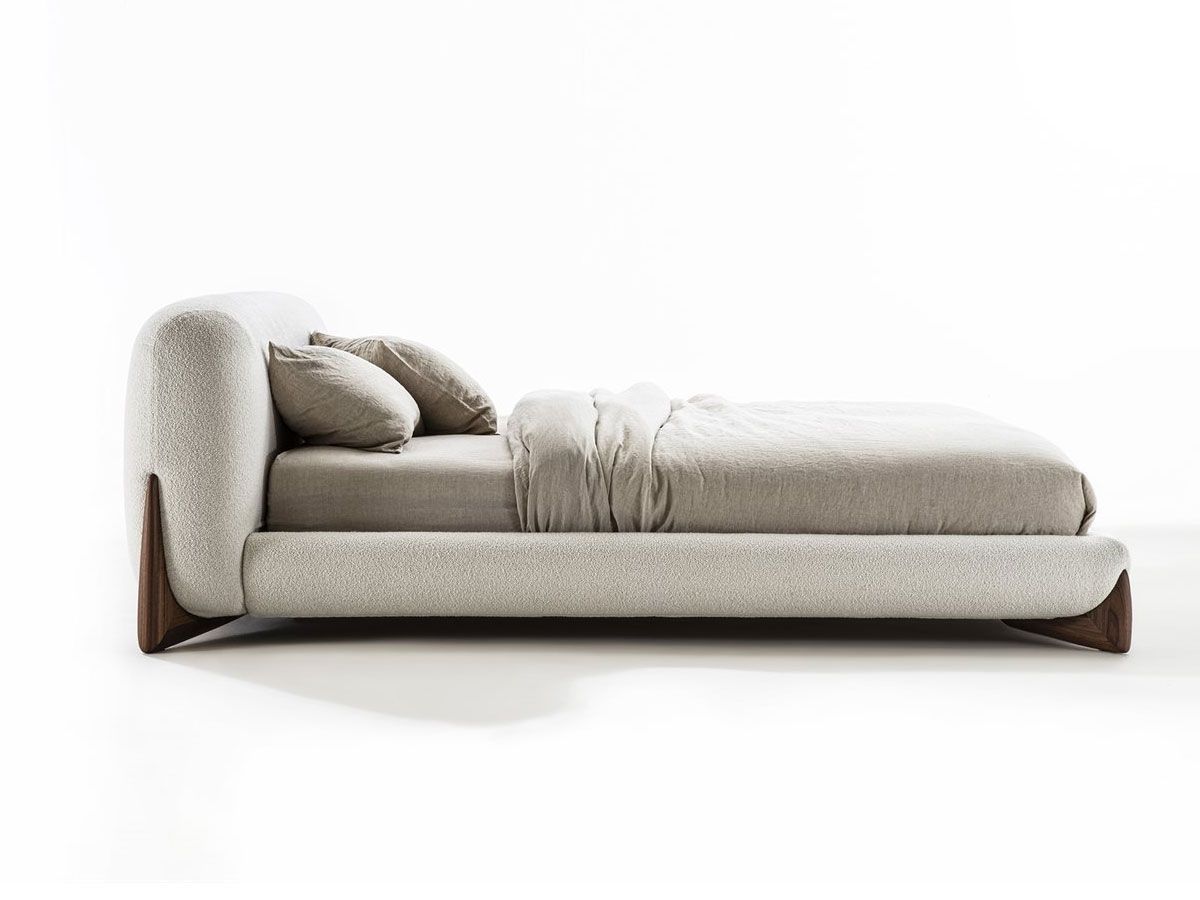 Giường ngủ bọc nệm cao cấp Softbay Bed phong cách Bắc Âu Rubies House