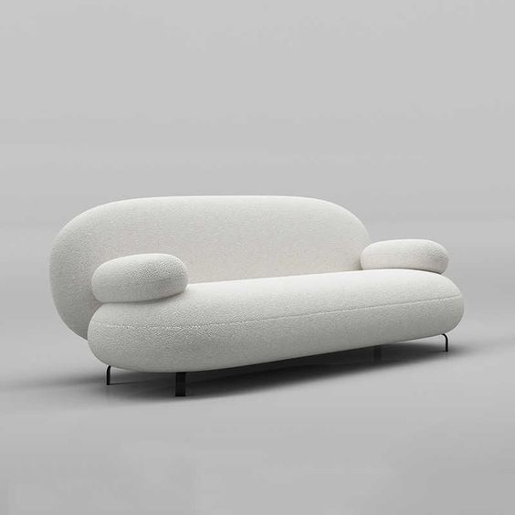 Sofa lông cừu Wing Bắc Âu Rubies House