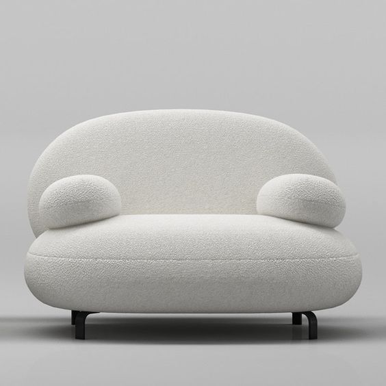 Sofa lông cừu Wing Bắc Âu Rubies House