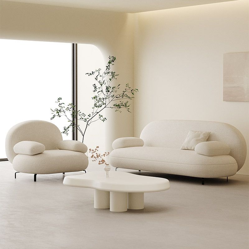 Sofa lông cừu Wing Bắc Âu Rubies House