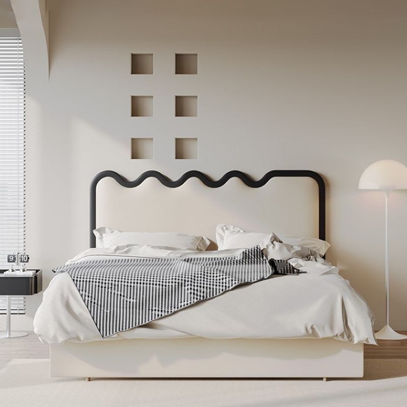 Giường ngủ bọc nệm cao cấp Lora Bed phong cách Bắc Âu Rubies House