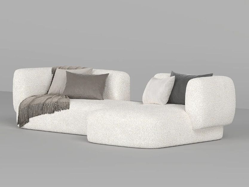 Sofa góc L cao cấp Kona Bắc Âu Rubies House