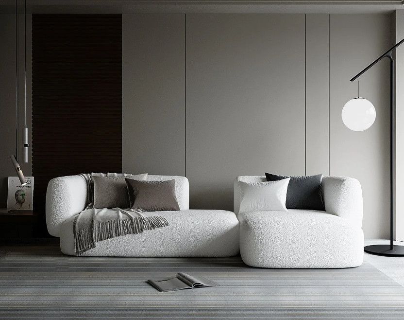 Sofa góc L cao cấp Kona Bắc Âu Rubies House