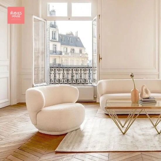 Sofa cao cấp Guilia Bắc Âu Rubies House