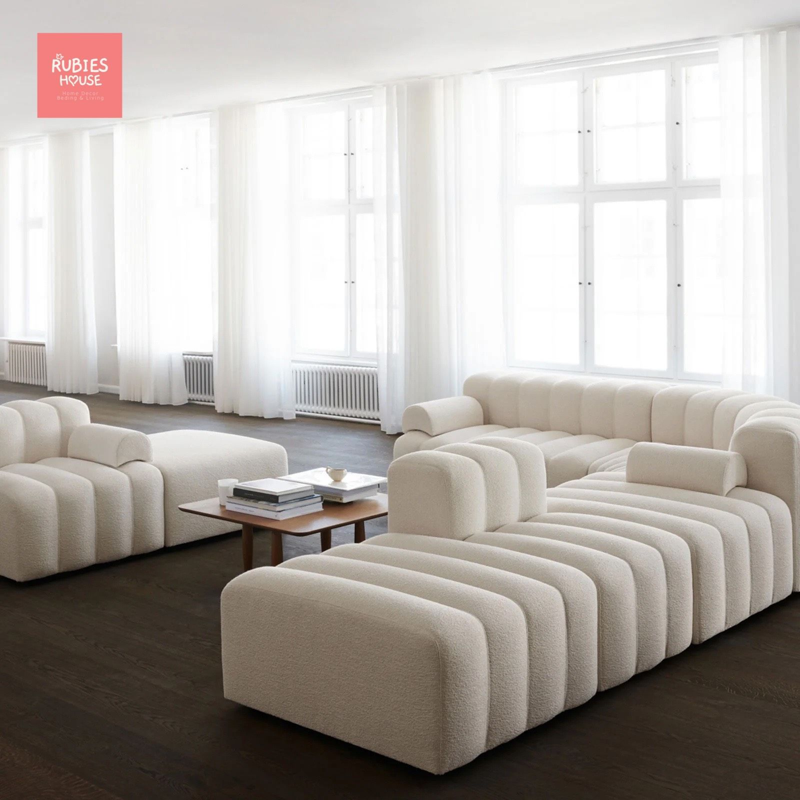 Sofa cao cấp Kaito Bắc Âu Rubies House