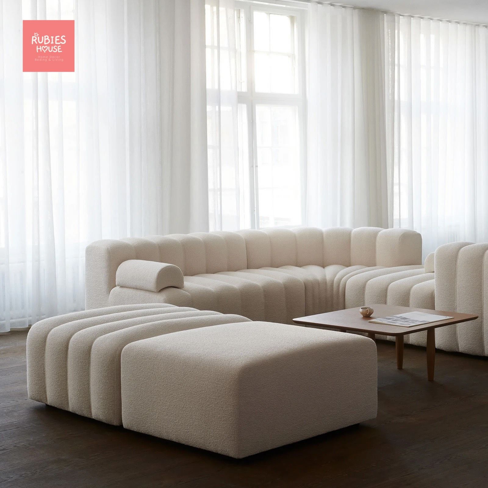 Sofa cao cấp Kaito Bắc Âu Rubies House