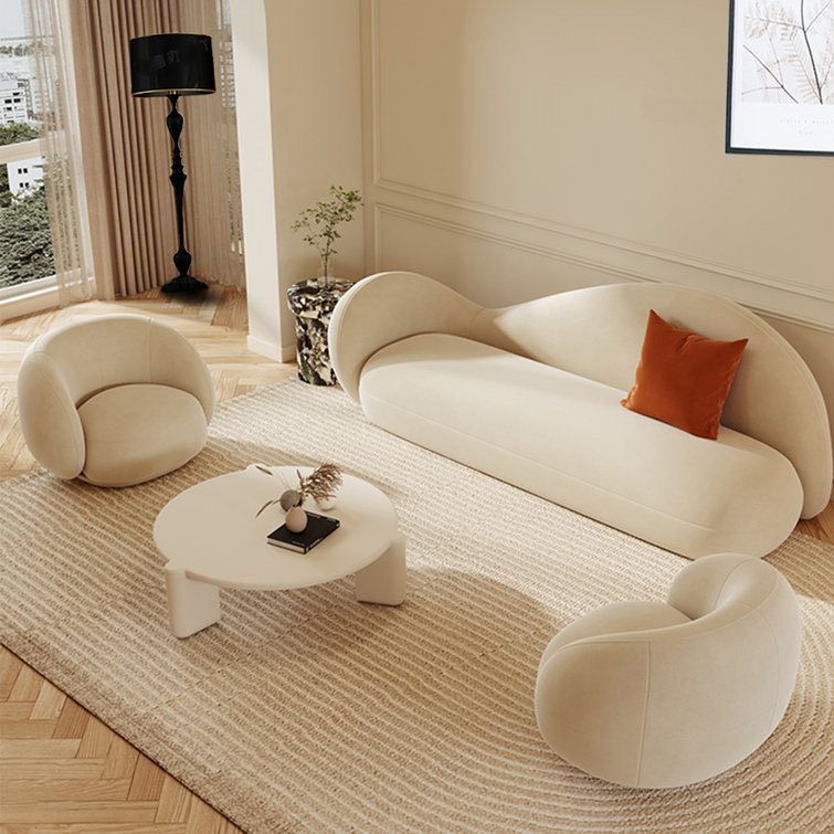 Sofa cao cấp Moon Bắc Âu Rubies House