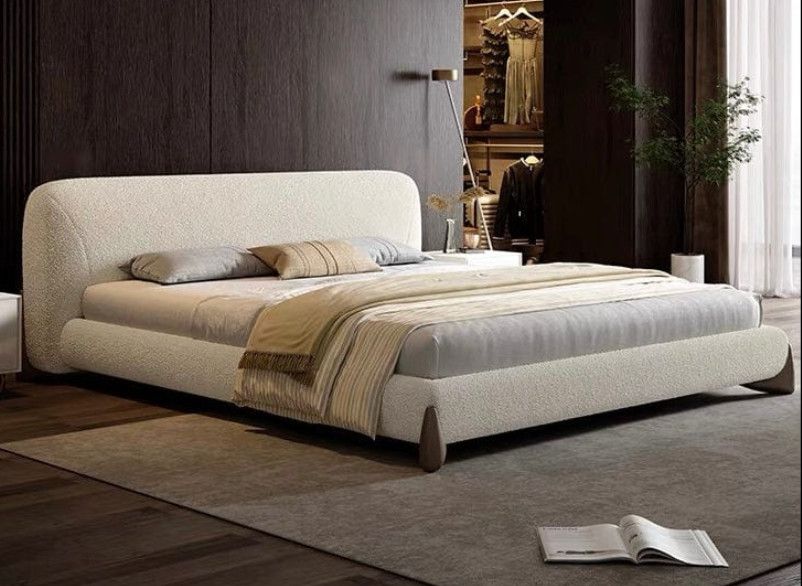 Giường ngủ bọc nệm cao cấp Softbay Bed phong cách Bắc Âu Rubies House