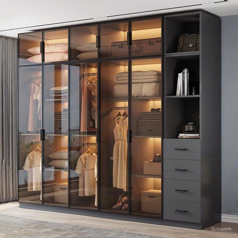 Tủ quần áo Wardrobe hiện đại Rubies House