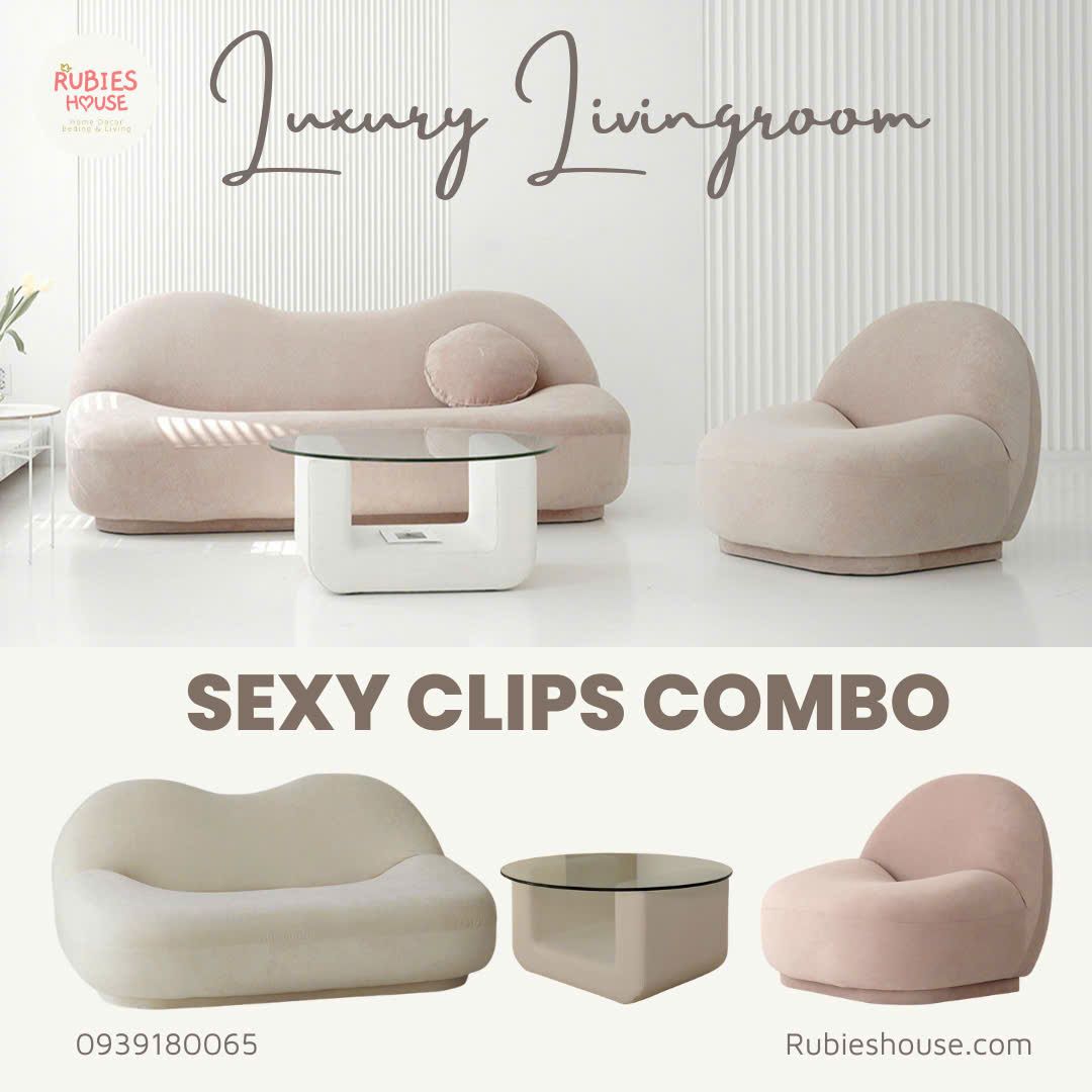 COMBO SEXY LIPS- Combo phòng khách Rubies House
