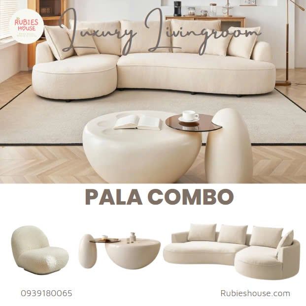 COMBO PALA - Combo phòng khách Rubies House