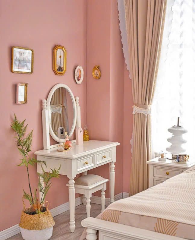 Bàn trang điểm cao cấp FARMHOUSE SOLVI Rubies House decor